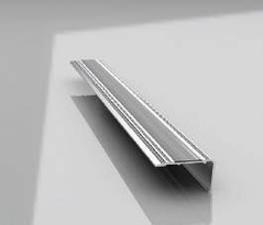 ألومنيوم فاخر مطاطي الدرج درجة بروفيل